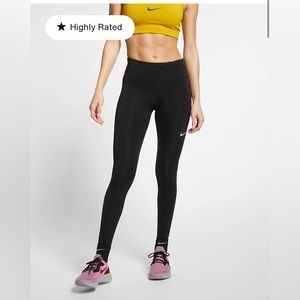 NWOT Nike Fast Women's Mid-Rise Running Leggings